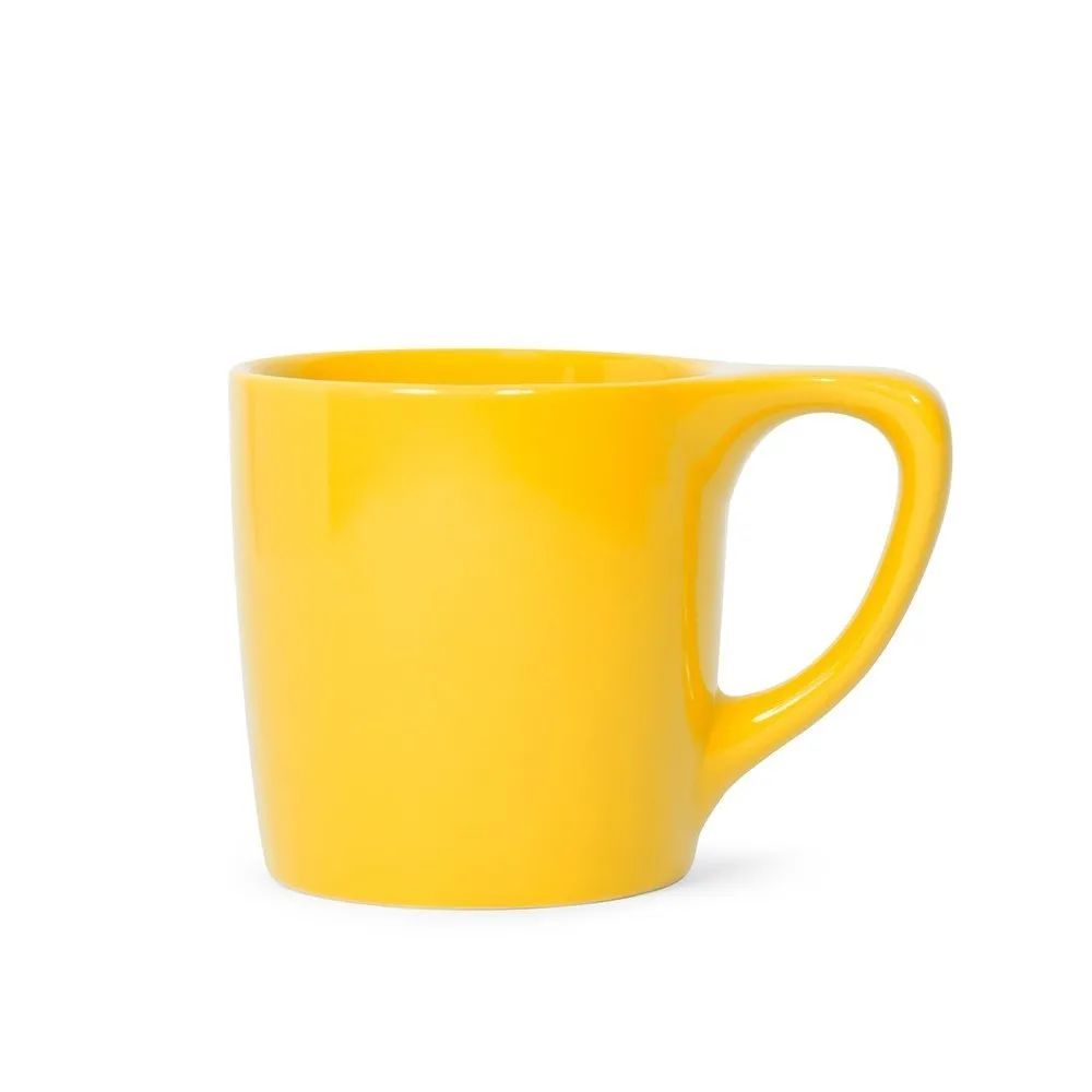 10oz Lino Diner Coffee Mug - Canary