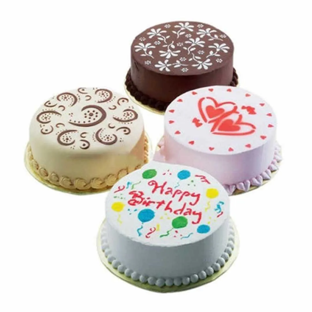 1Pc Cake Decoration Print Mold Sheet (10-inches)