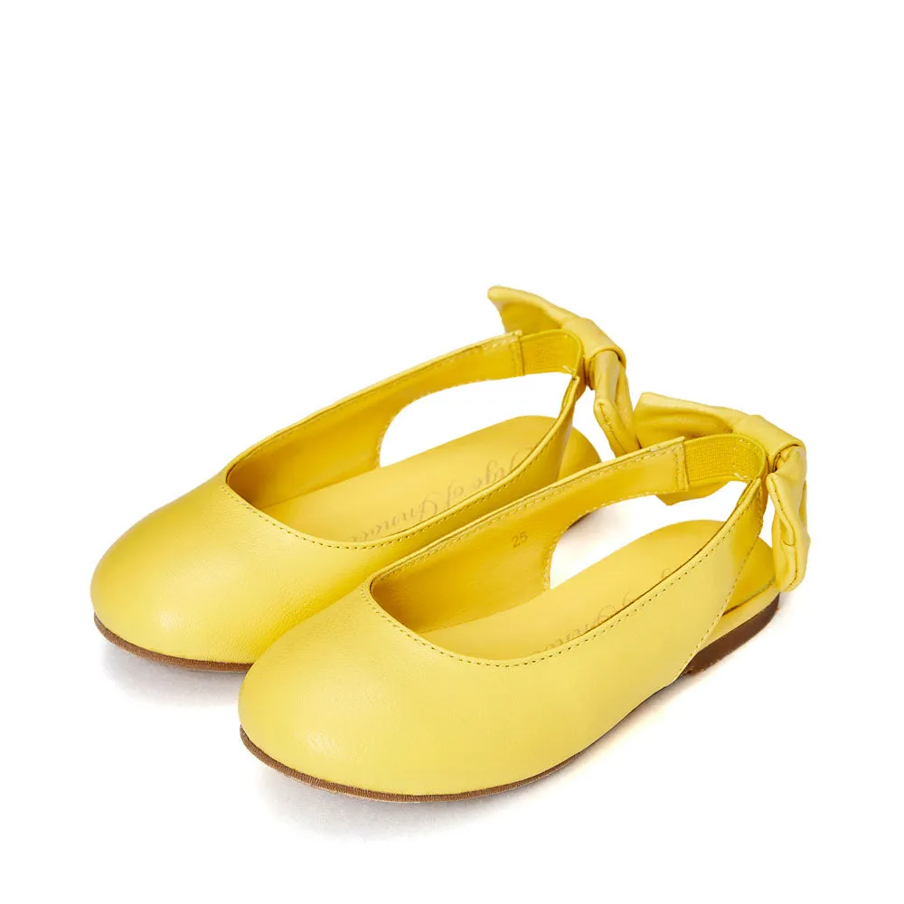 Amelie Leather Yellow