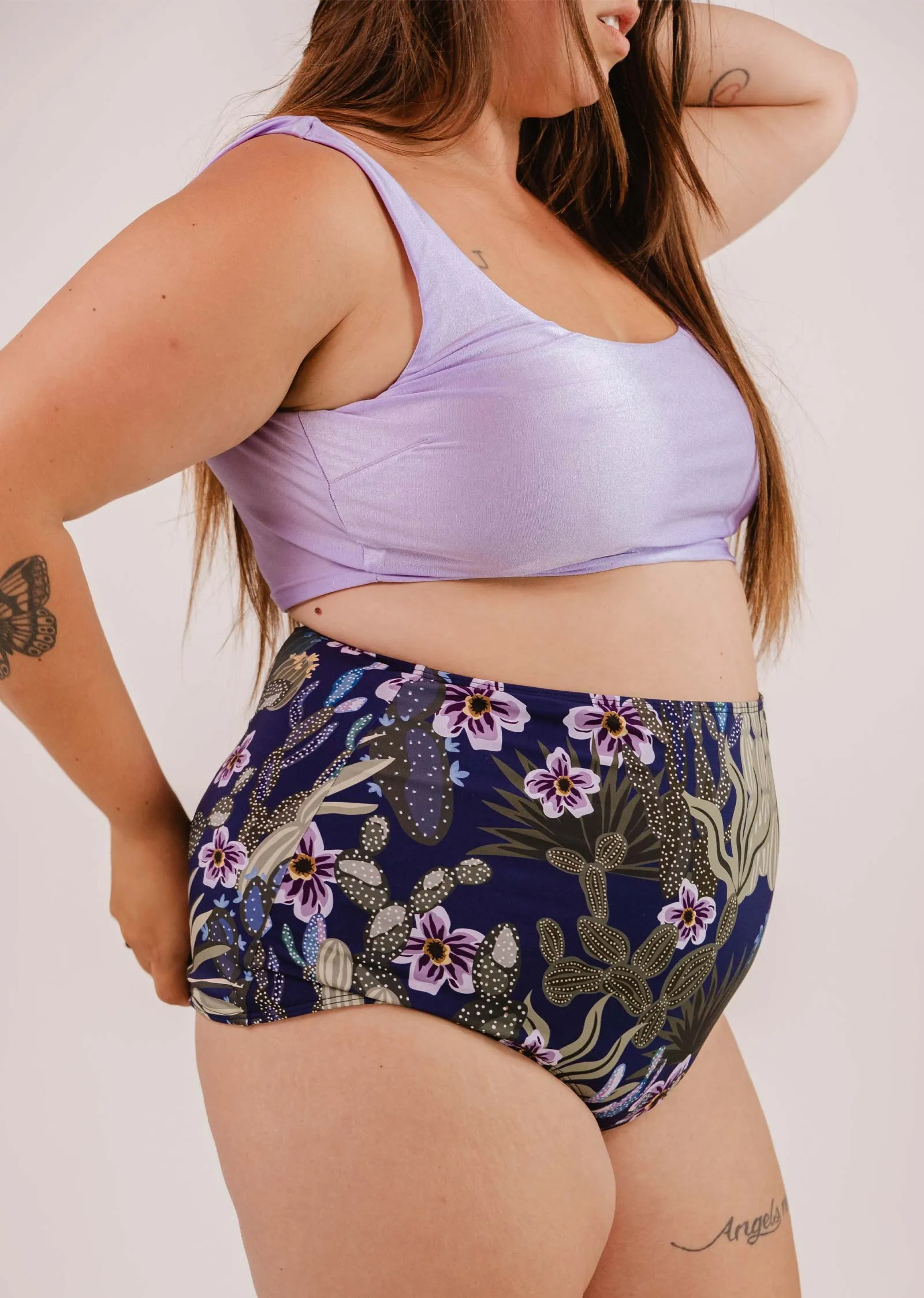 Bermudes Jardin de Nuit extra high waisted bikini bottom