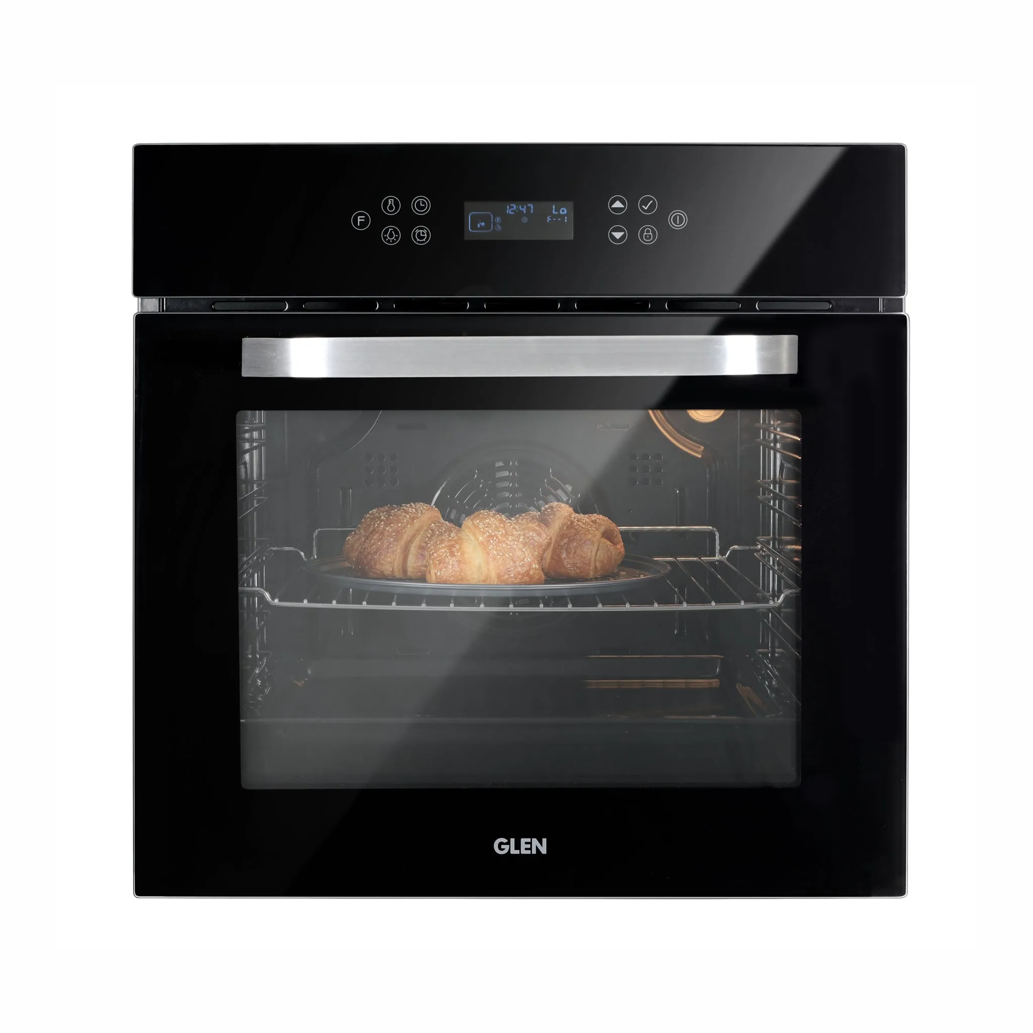 Built in Oven Motorised Rotisserie Turbo Fan 70Ltr with 12 Multi-functions (BO-652MRT)