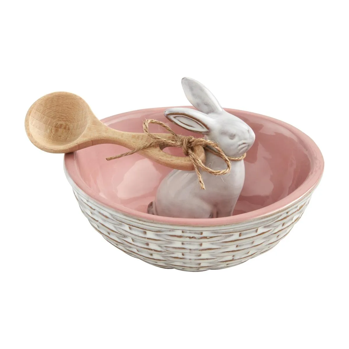 Bunny Candy Dish Sets in Assorted Colors