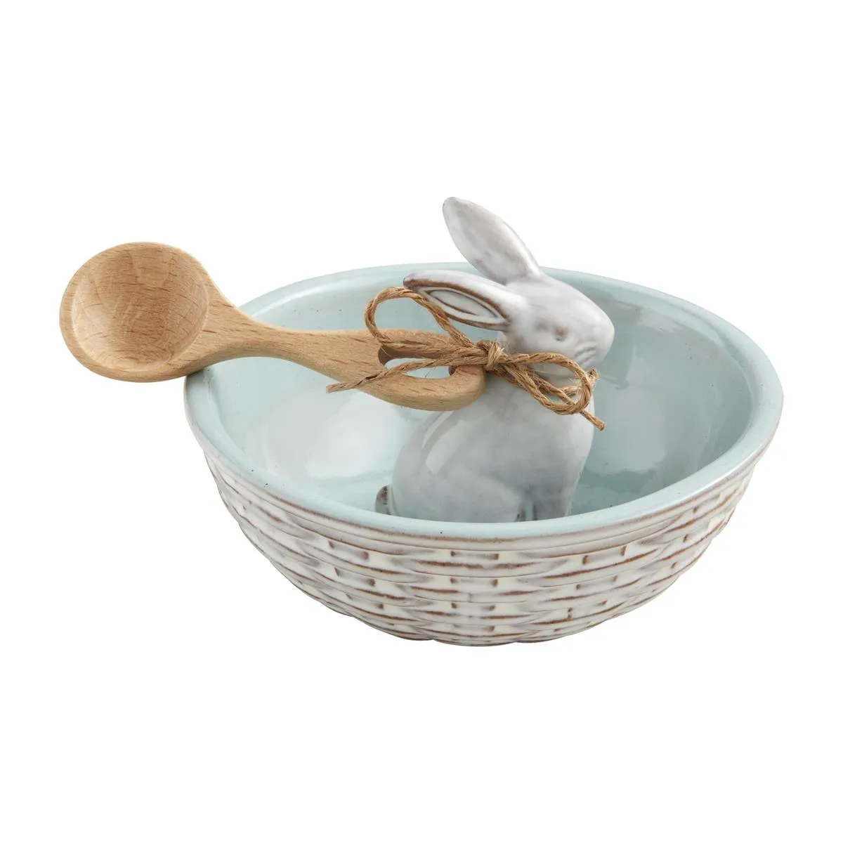 Bunny Candy Dish Sets in Assorted Colors