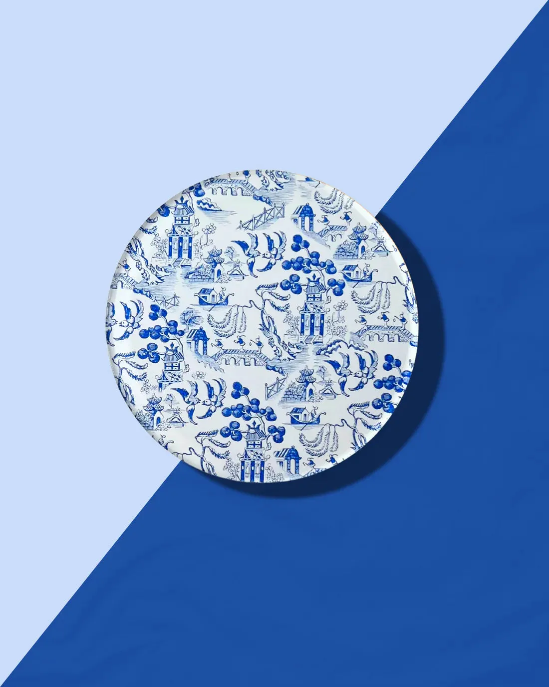 Chinoiserie Print Coaster | Individual