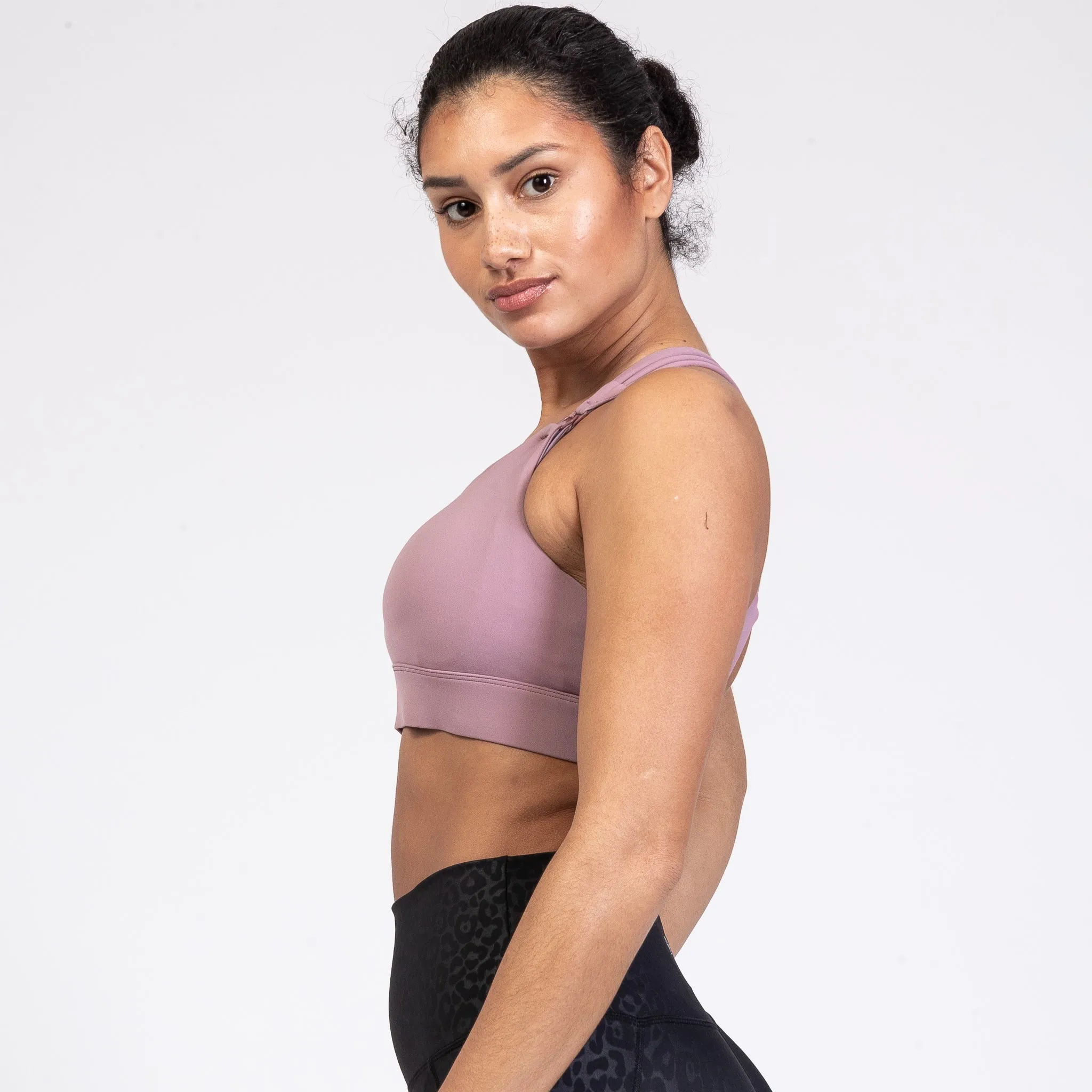 Chloé 3 Running Nursing Sports Bra (Lavender Smoke)