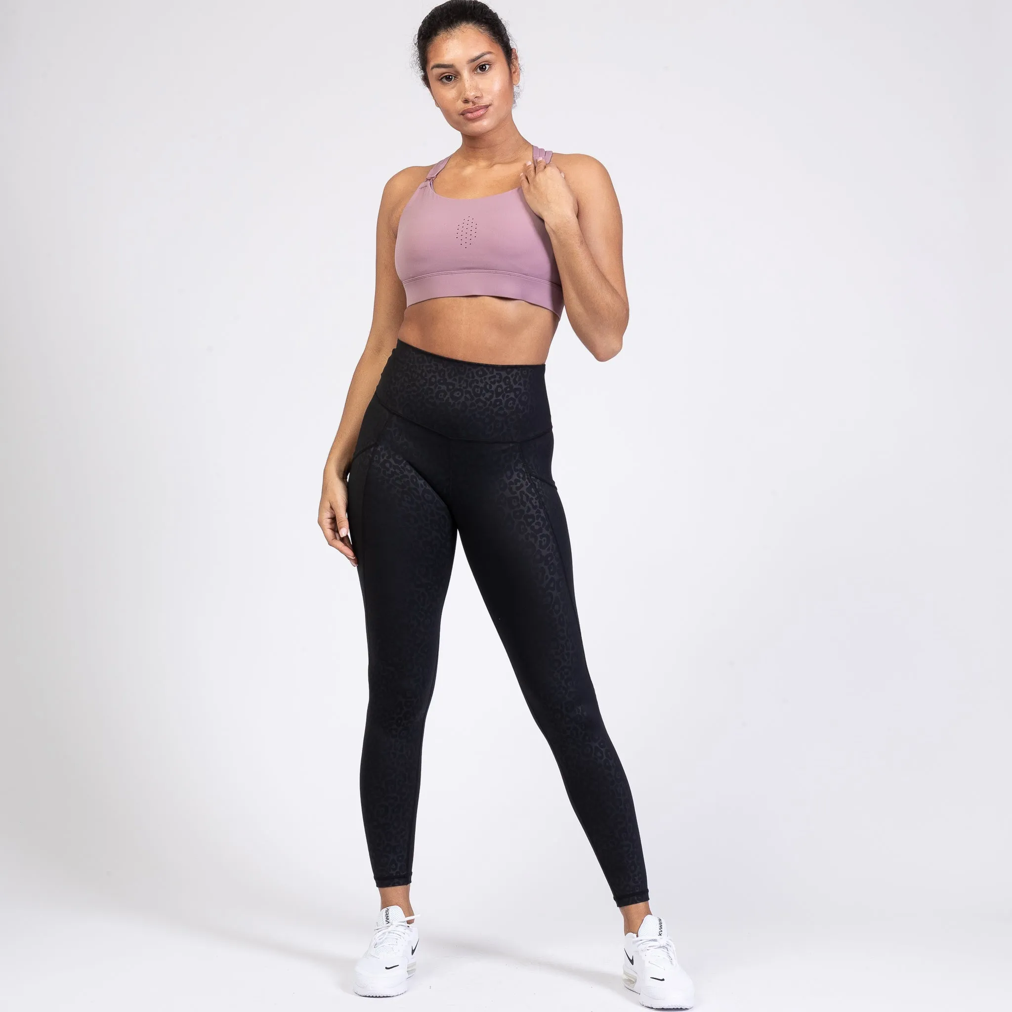 Chloé 3 Running Nursing Sports Bra (Lavender Smoke)