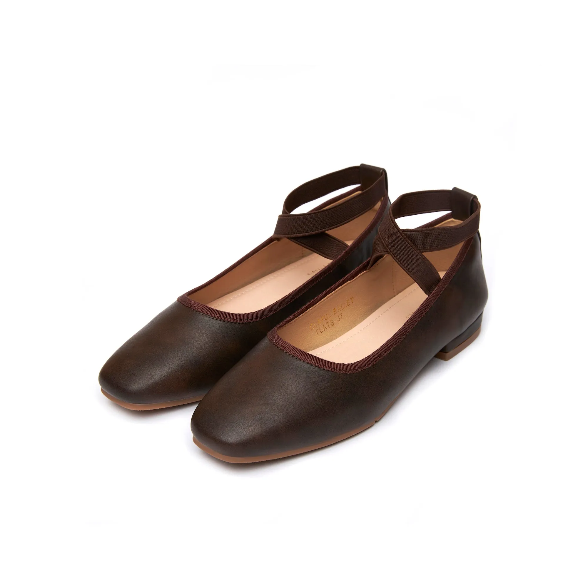 Clayful Ballet Flats - Chocolate (CHO)