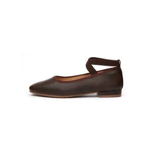 Clayful Ballet Flats - Chocolate (CHO)