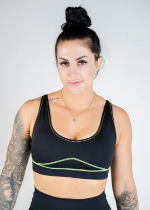 Contour Bra - Neon Green