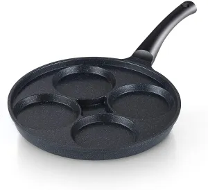 Cook N Home Marble Nonstick cookware Saute Fry Pan, 11" 4 Cup Egg Made in Korea