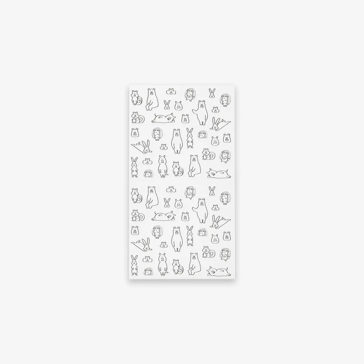 DIARY STICKERS // CHAT FOREST ANIMALS