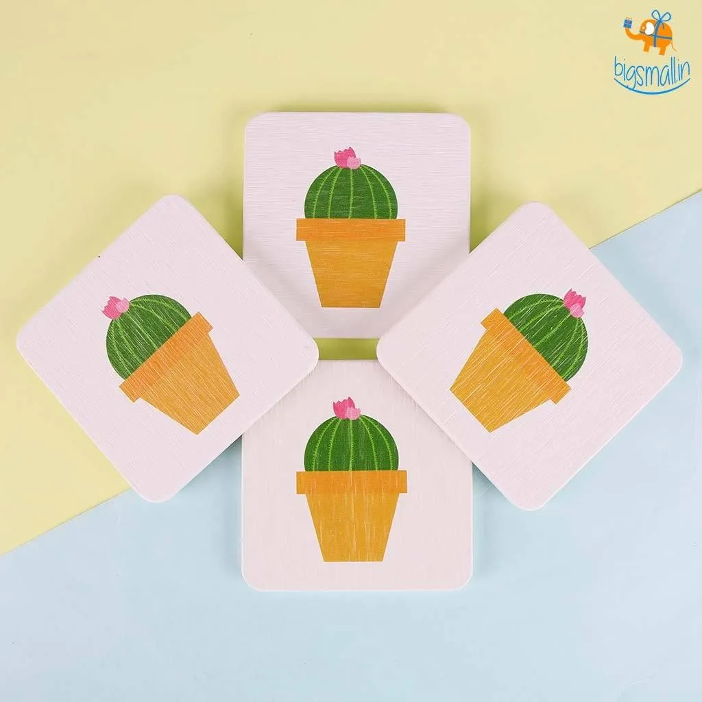 Diatomite Absorbent Drink Coasters - Set of 4