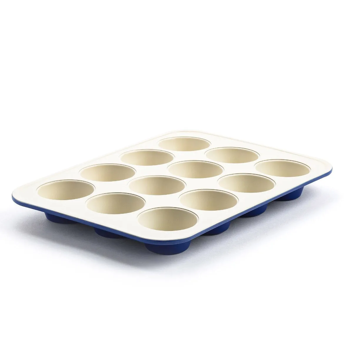 GreenLife Ceramic Nonstick Muffin Pan | Navy