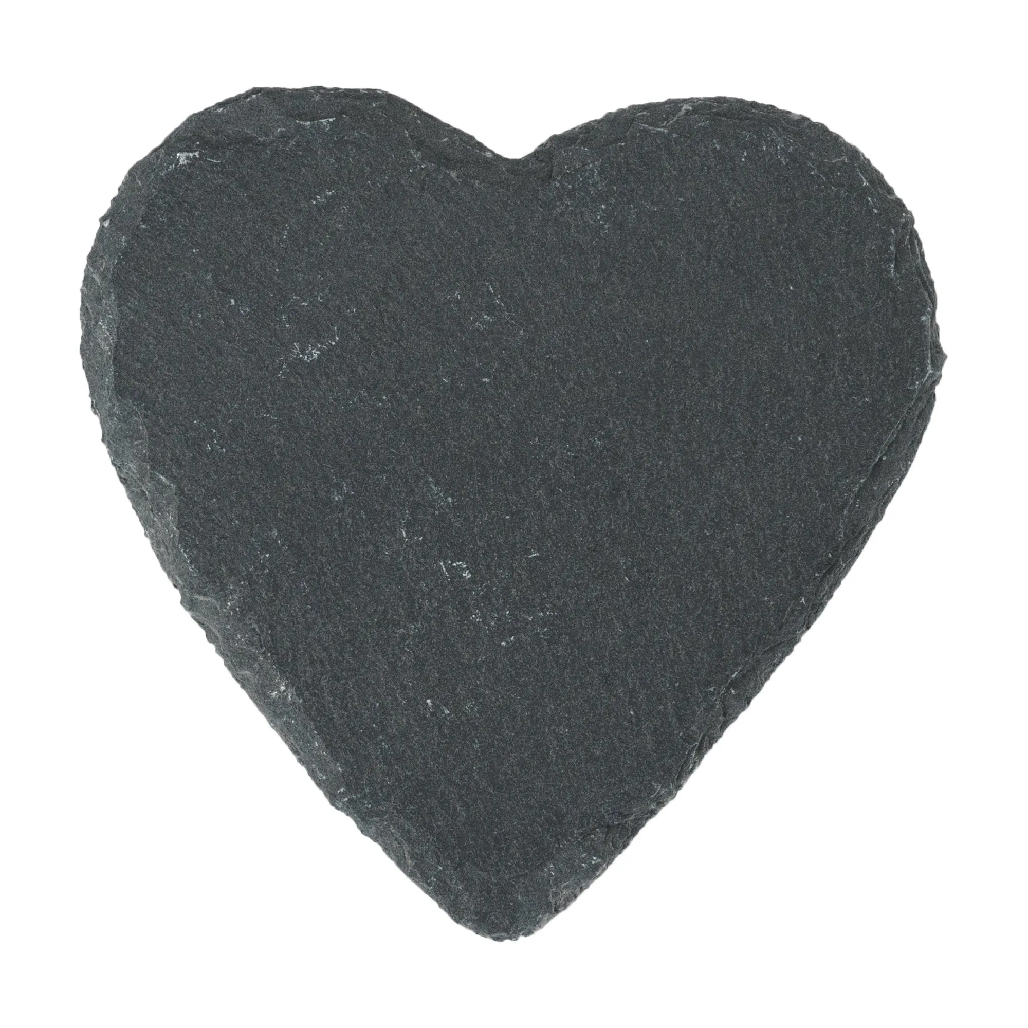 Heart Slate Coasters - Pack of Six - By Argon Tableware