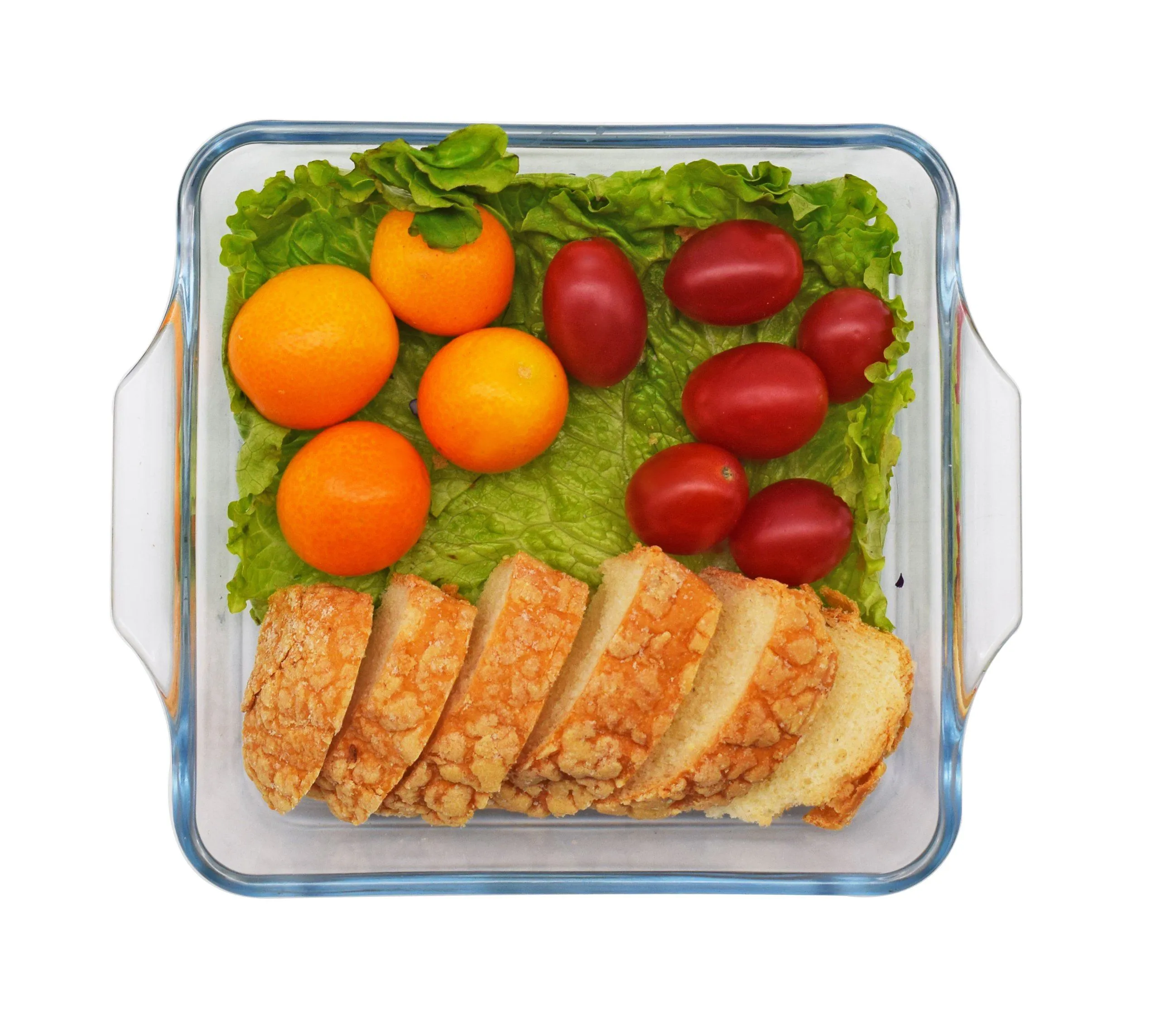 High Borosilicate Square Glass Baking Dish 1.5L