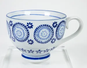 Indigo Cup with Handle