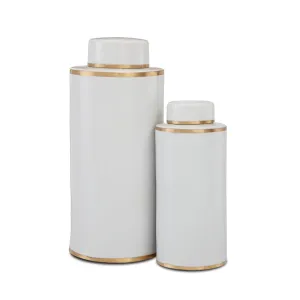 Ivory Tea Canister Set