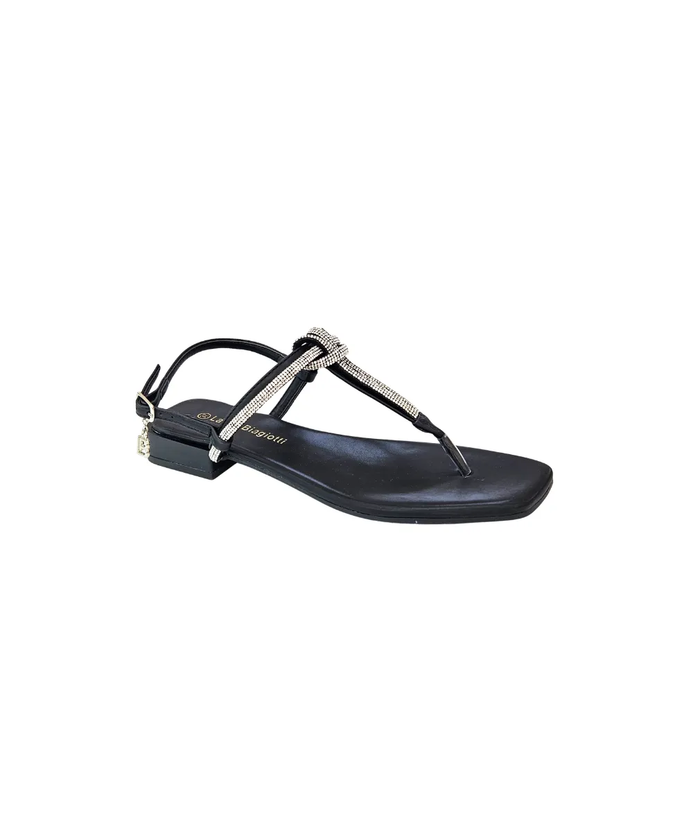 LAURA BIAGOTTI FLATS IN BLACK