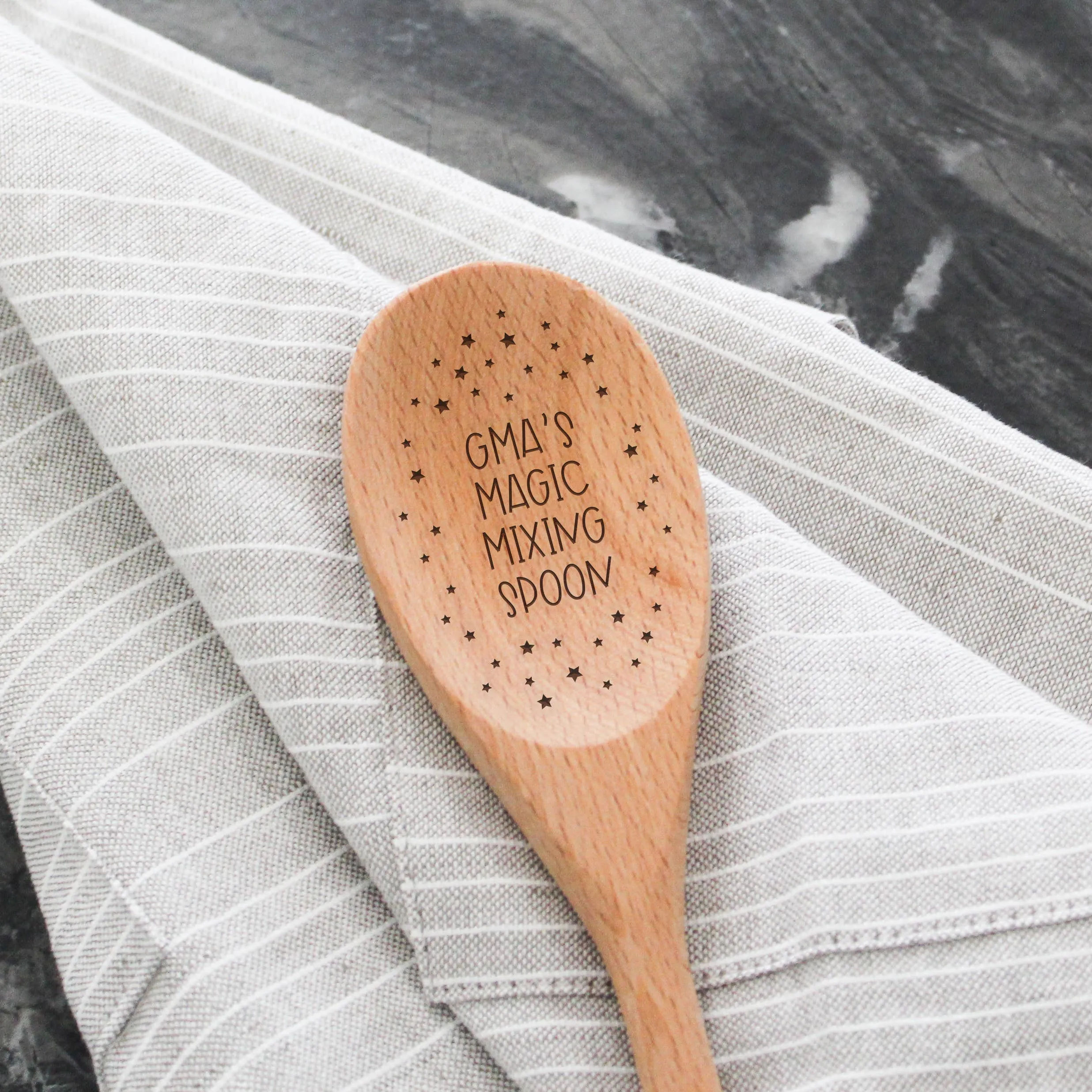 Magic Mixing Spoon - Beechwood Serving Spoon