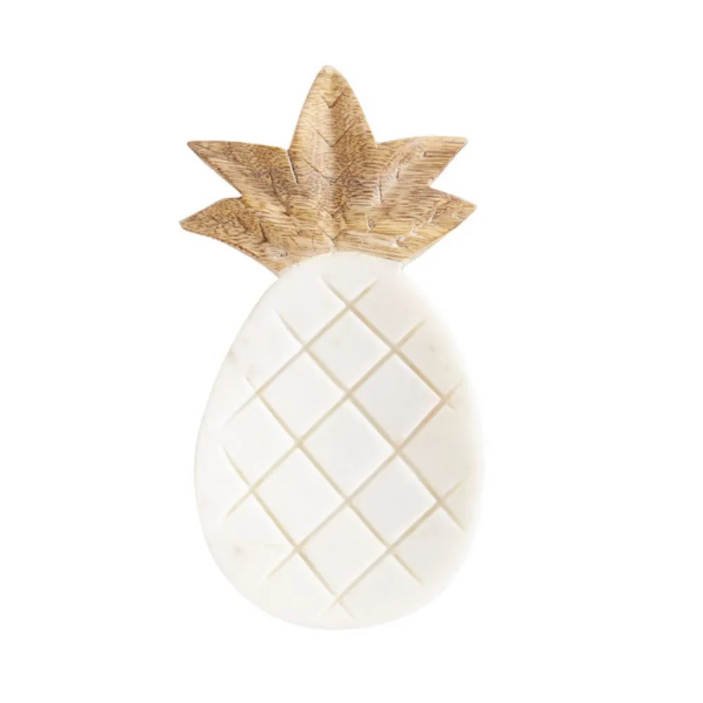 Mud Pie Pineapple Marble Spoon Rest