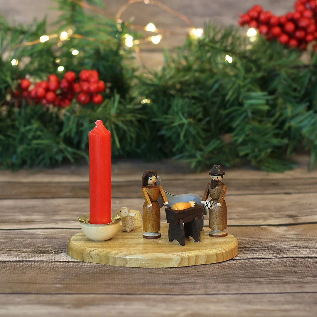 Nativity Mini Candle Holder