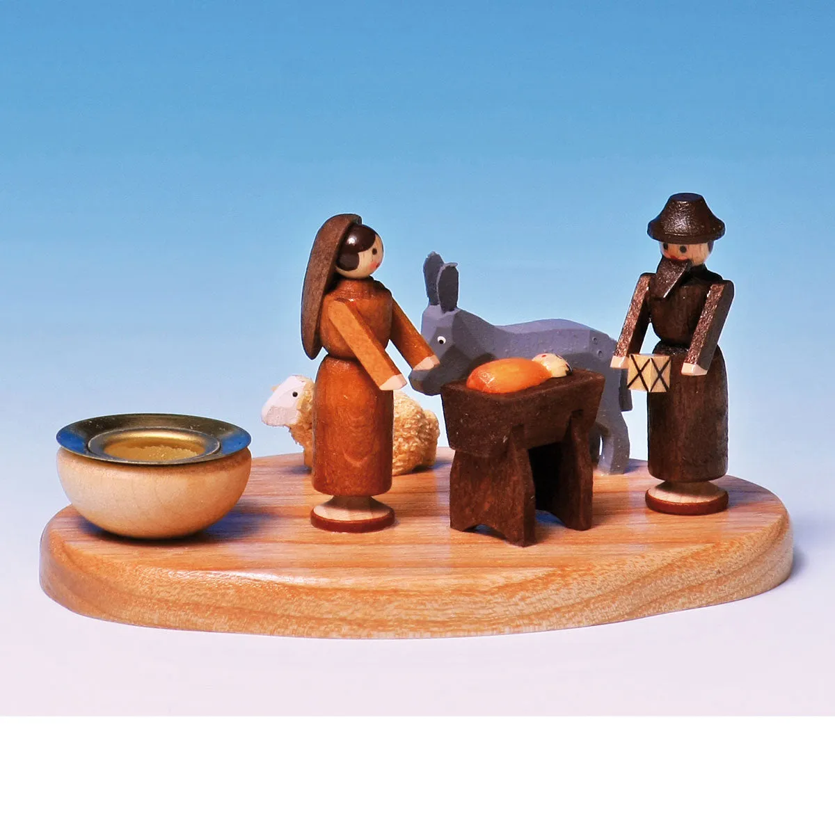 Nativity Mini Candle Holder