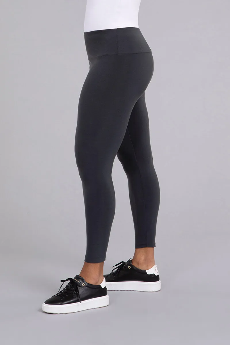 Nu Yoke Legging | Graphite