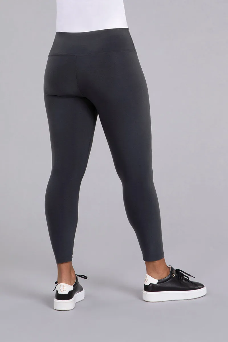 Nu Yoke Legging | Graphite