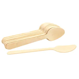 Pinewood Spoon 6-1/2in 100/pk