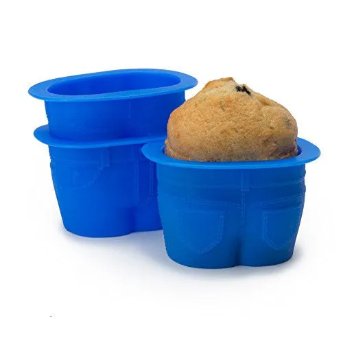 Premium Silicone Baking Cups ((24 Pack) with --BONUS PAIR-- of MUFFIN TOPS) BPA-Free, 100% pure food grade silicone, Reusable, Nonstick Cupcake Liners with Perfect Release