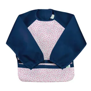 Snap   Go® Easy-wear Long Sleeve Bib Pink Blossom