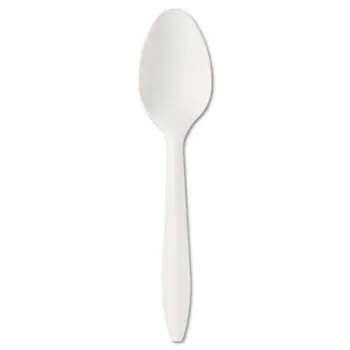 SPOON/ Light-Medium Weight White, 1000/cs-Food Service