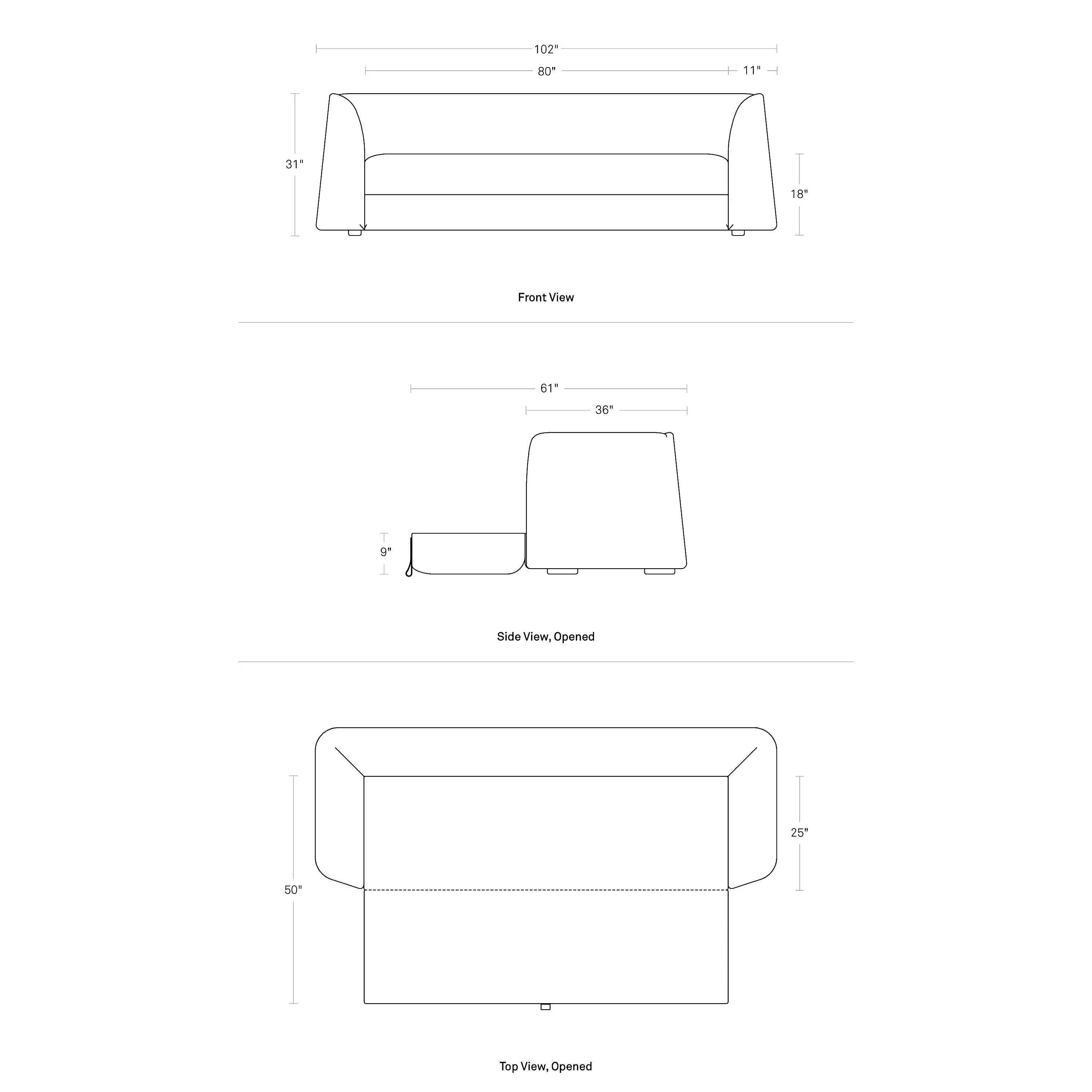 Thataway Sleeper Sofa