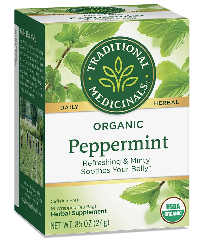 Traditional Medicinals Peppermint Tea (16 Bags)