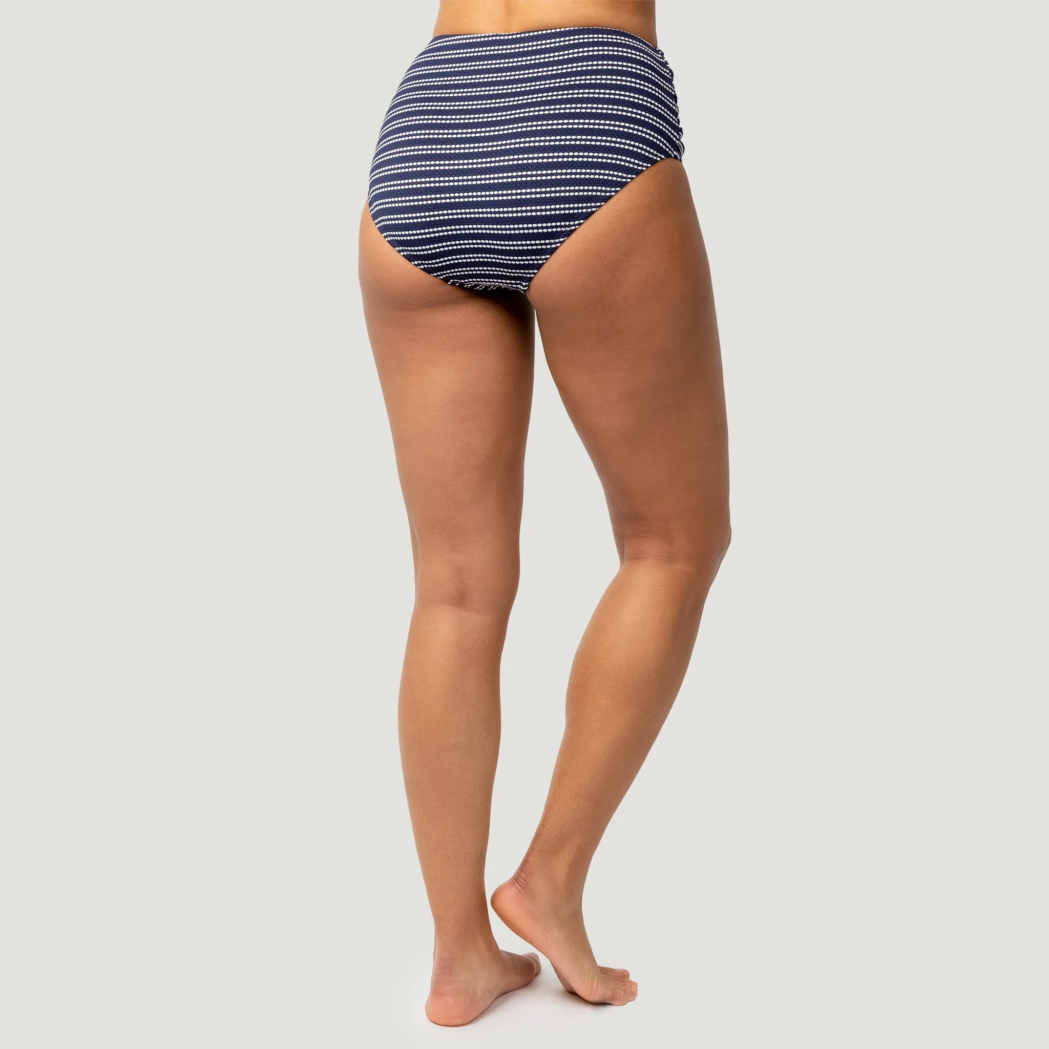 Women's Popcorn Stripe High-Waisted Brief