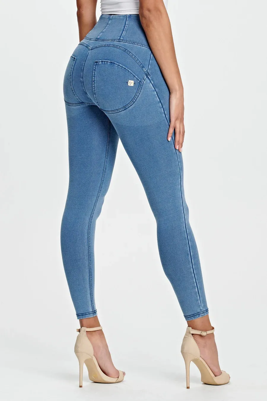 (WRUP4HC002ORG-J4B) Denim Look WR.UP® High Waist in Enkel Lengte