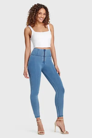 (WRUP4HC002ORG-J4B) Denim Look WR.UP® High Waist in Enkel Lengte